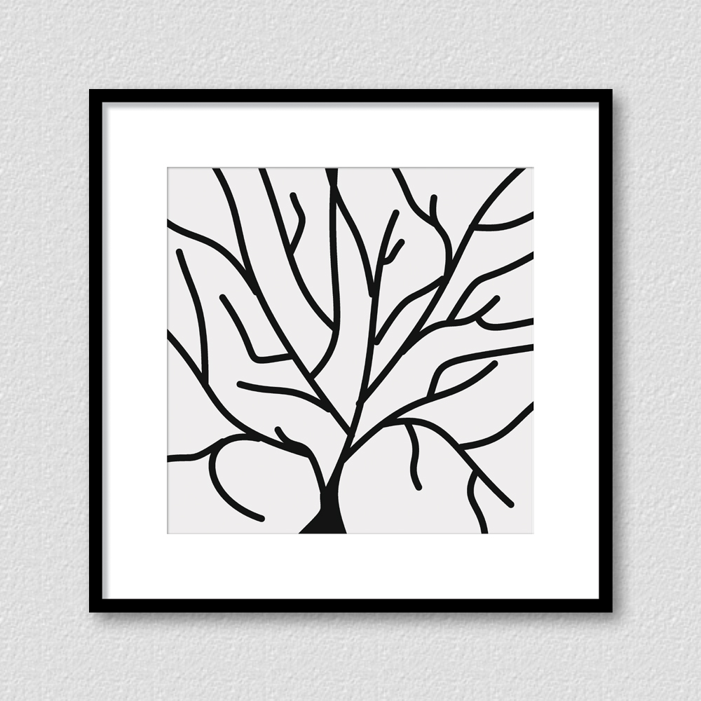 Tree Branches - Poster