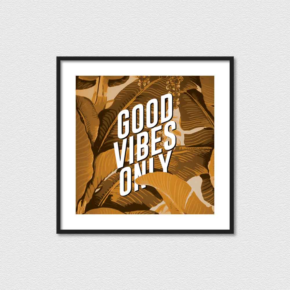 Good Vibes Leafs - Poster