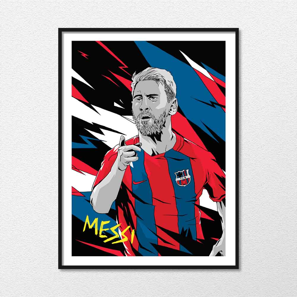 Lionel Mess Poster - Poster