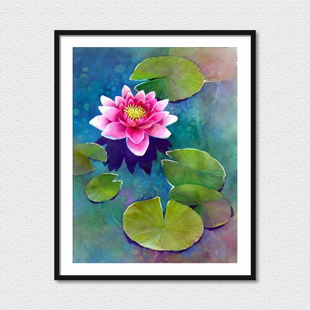 Lotus of Heaven - Handmade Painting