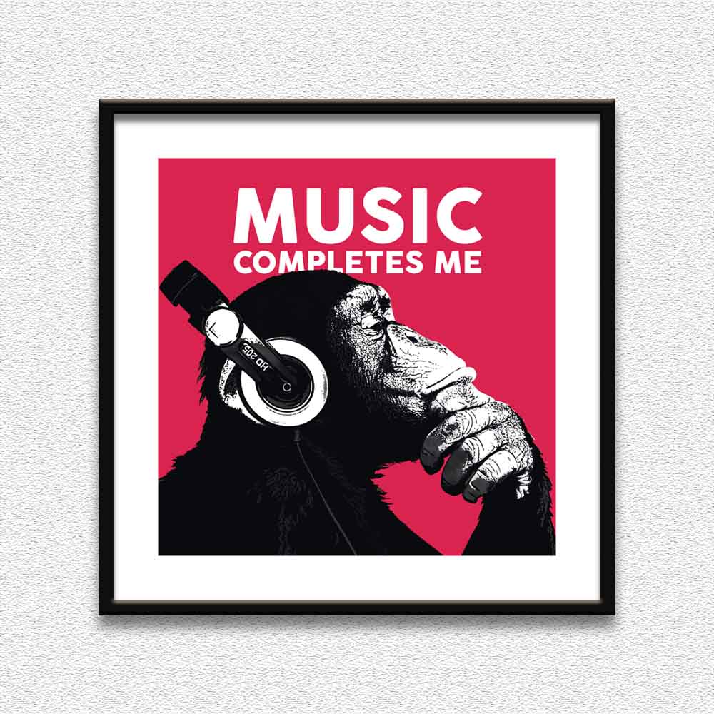 Music Completes Me - Poster