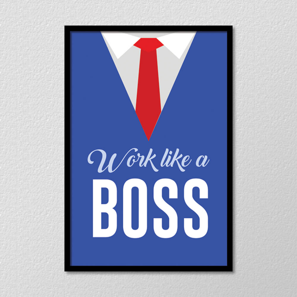 Work Like Boss - Poster