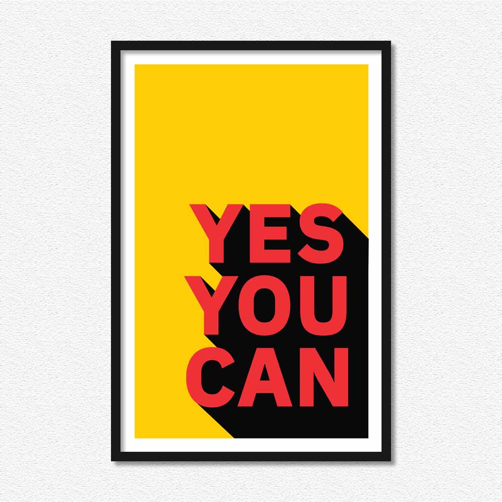 Yes You Can - Poster